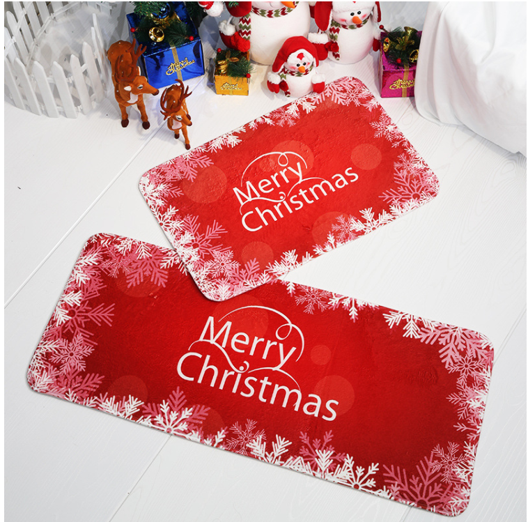 Polyester Christmas Printing Rug