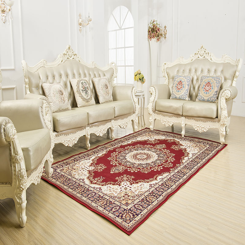 Gold Velvet Printed Composite Carpet