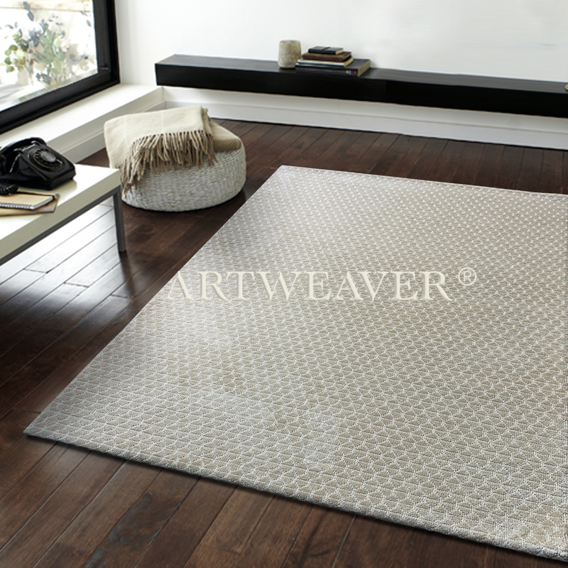 Cut and Loop Rug with High and Low Effect