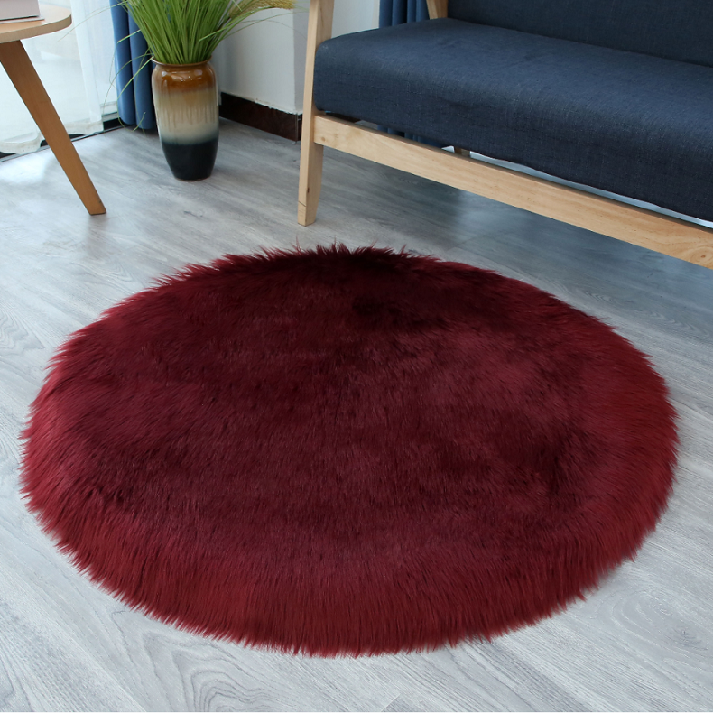 Wholesale Shaggy Faux Fur Sheepskin Rugs for Living Room Decoration