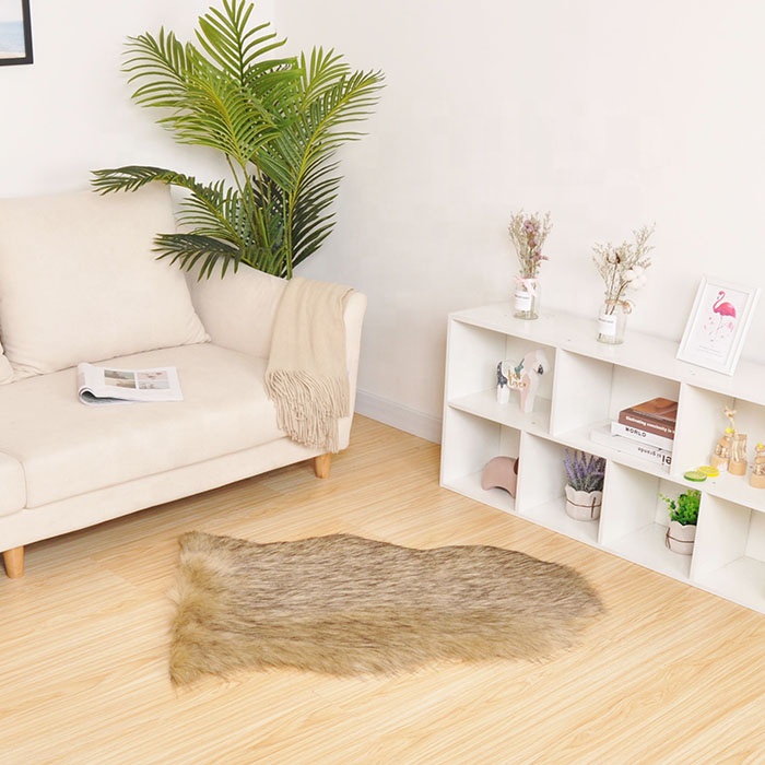 Wholesale Fluffy Shaggy Faux Fur Carpet Rugs