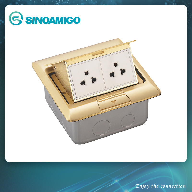 Classical Floor Box with Varied Plate Materials