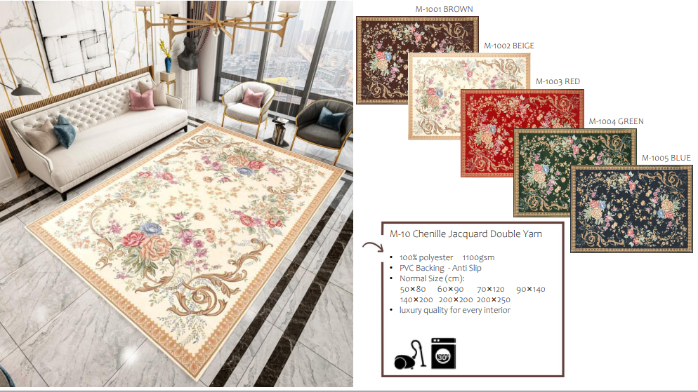 Chenille Jacquard