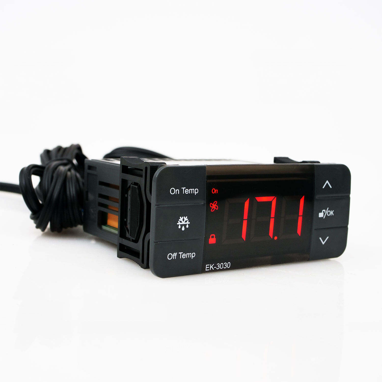 Refrigeration Temperature Controller with Large Display and Touch Buttons
