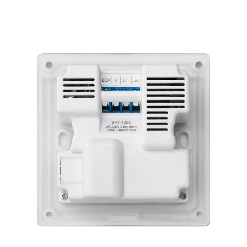 Wi-Fi Glass Pad Touch Switch for 2 Loads