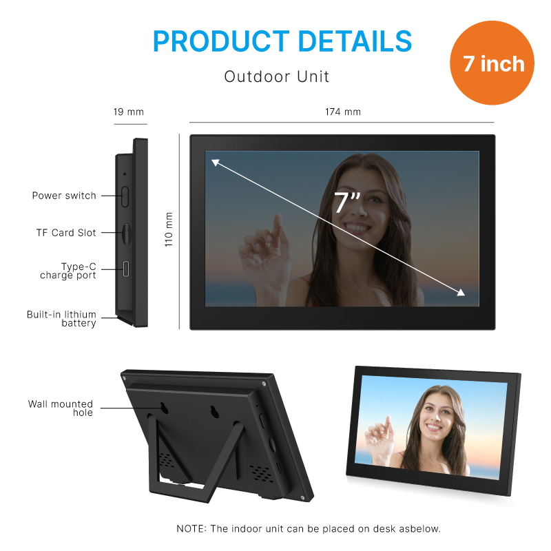 WIFI Wireless Video Intercom