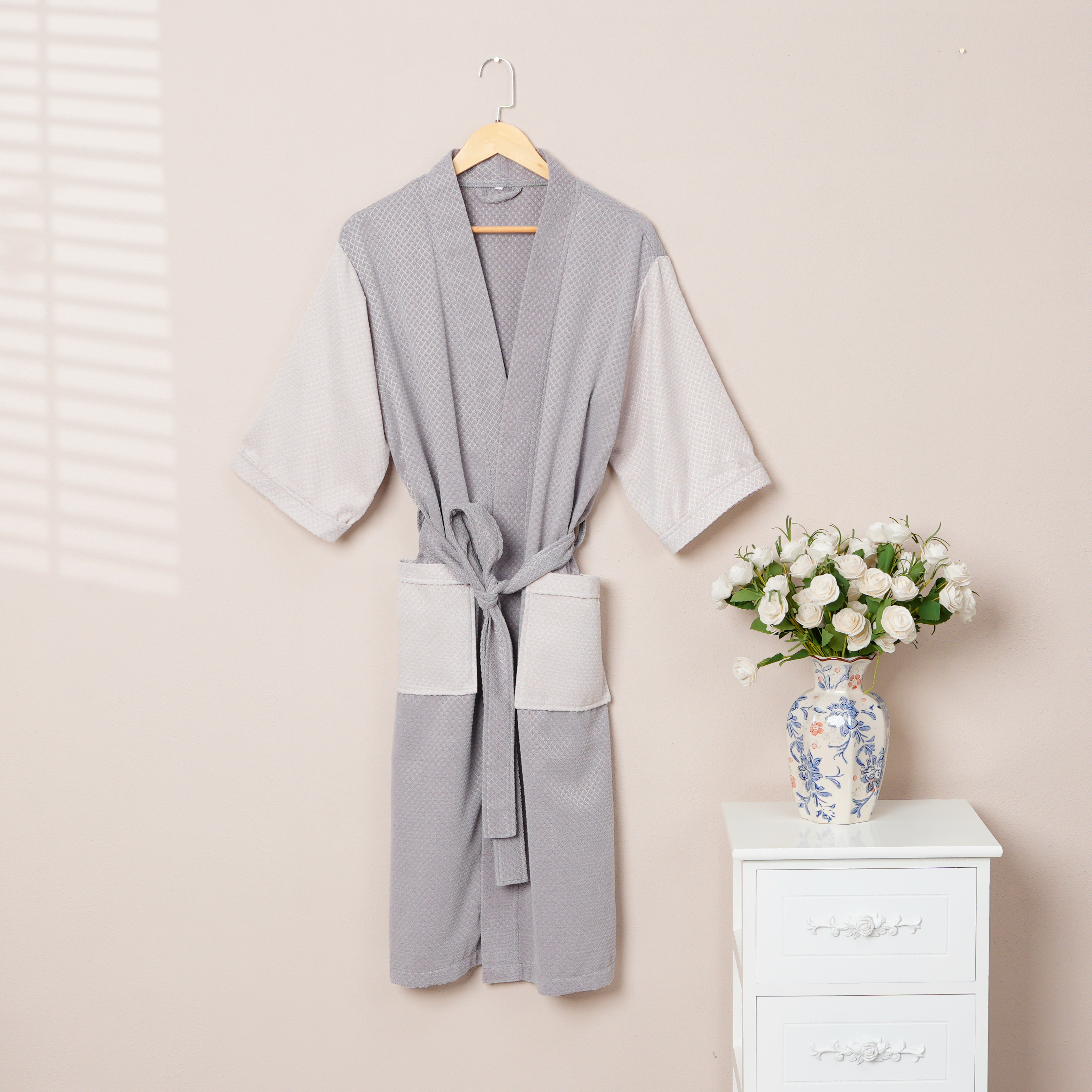 Coral Fleece Chenille Bathrobe