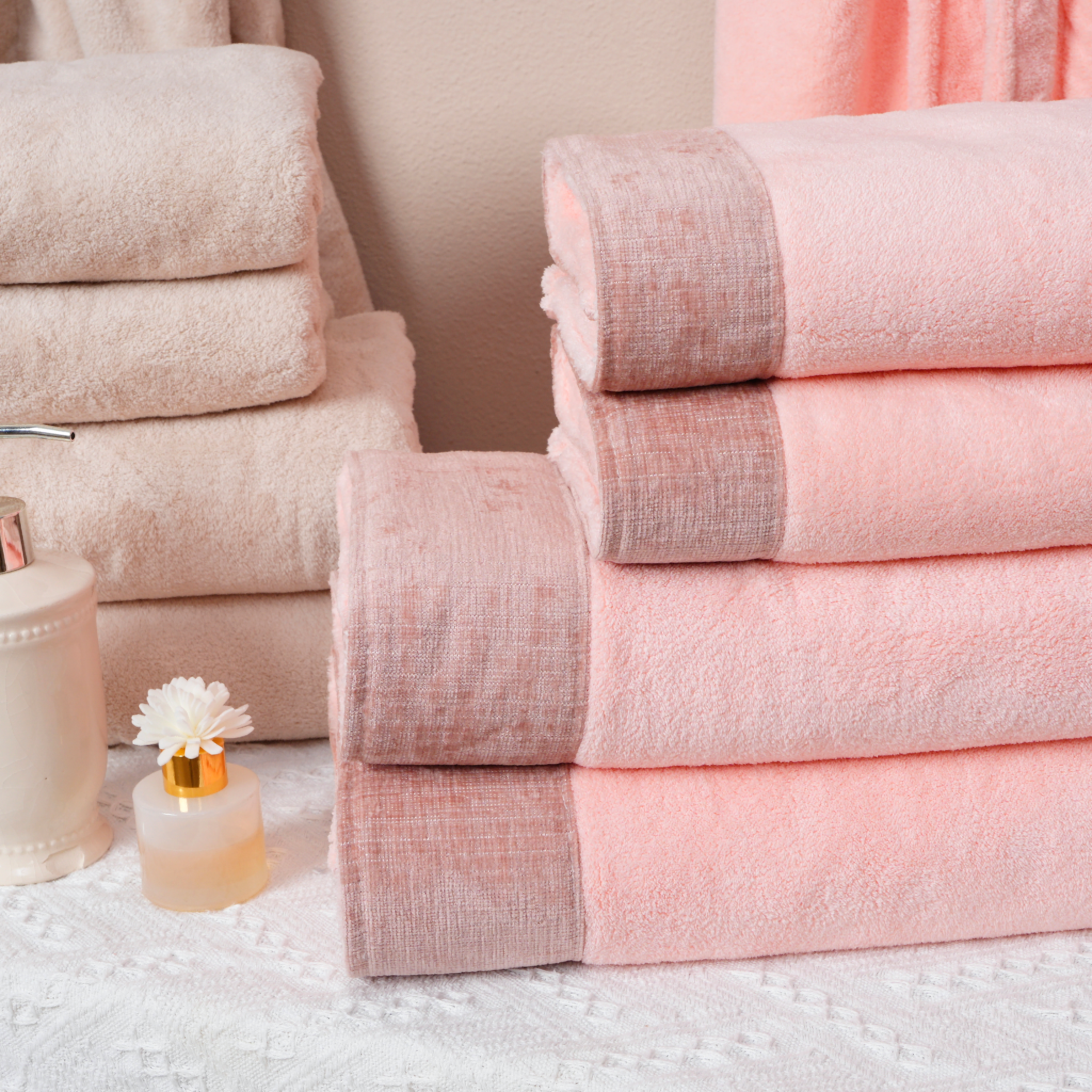 Coral Fleece Chenille Towel