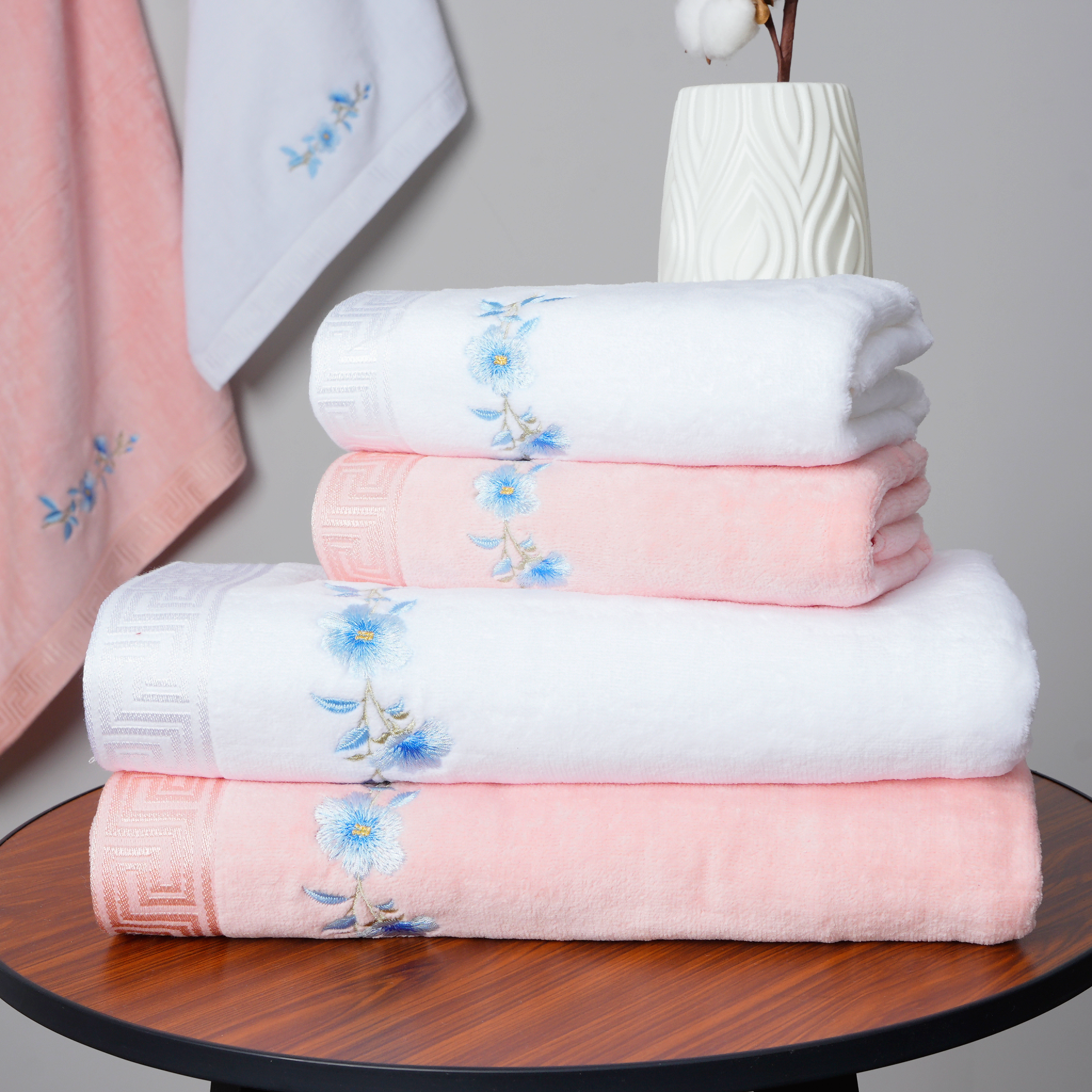 Cotton Embroidery Towel