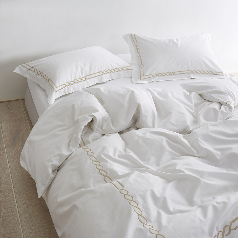 Green Embroidery Bedding Sets