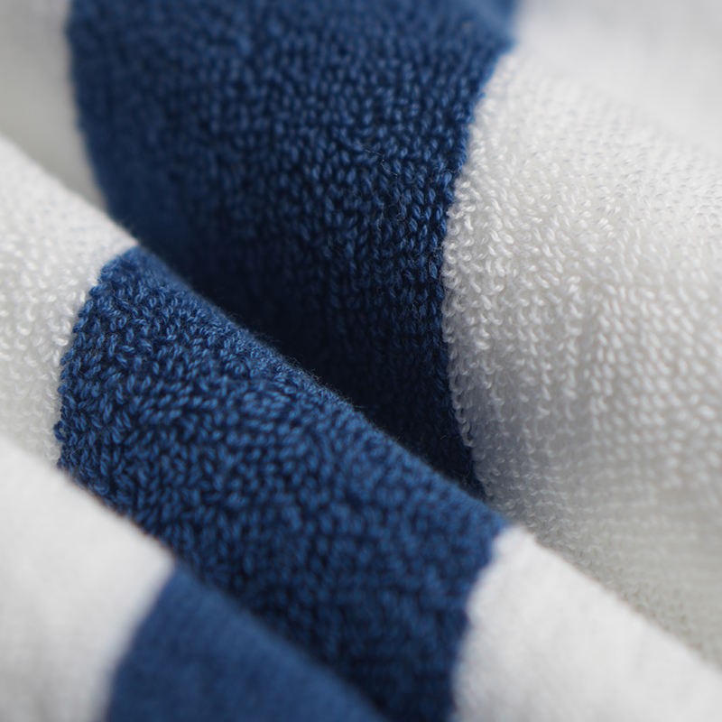 White Platinum Satin Embroidered Bath Towel