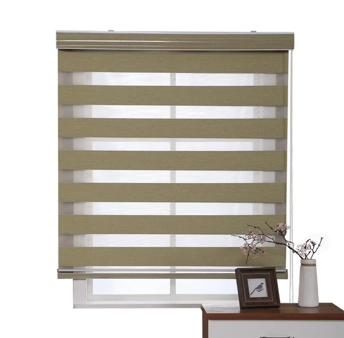 Eco-friendly PVC Blinds with Adjustable Blades