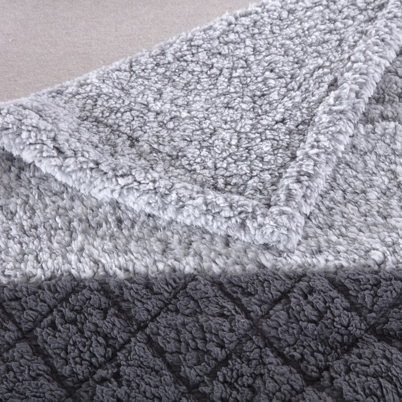 Pieced Sherpa Blanket