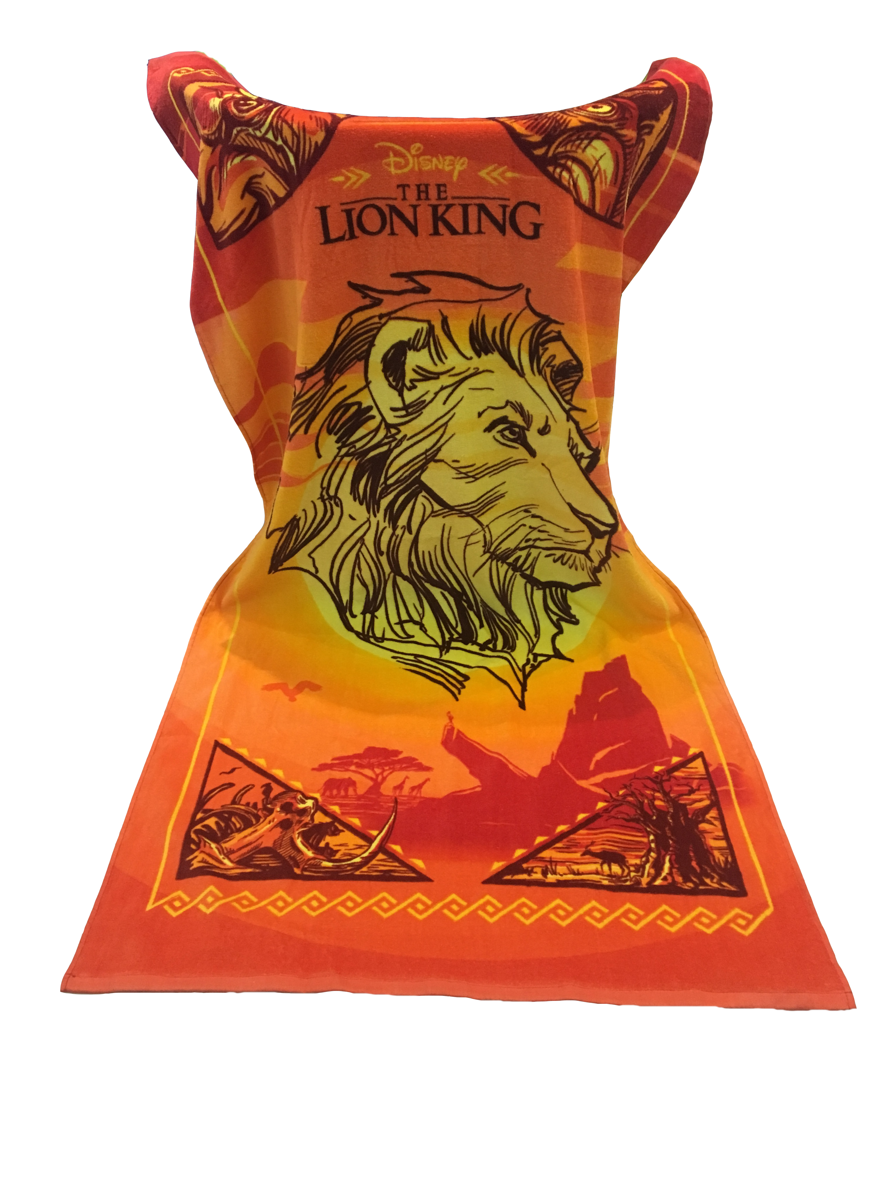 100% Cotton Custom Reactive Printed Velour Beach Towel