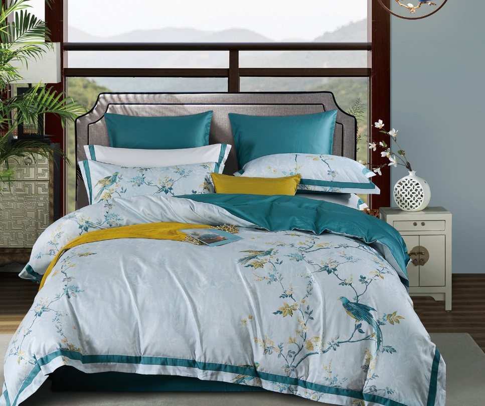 100% Cotton Printed Duvet Cover Set