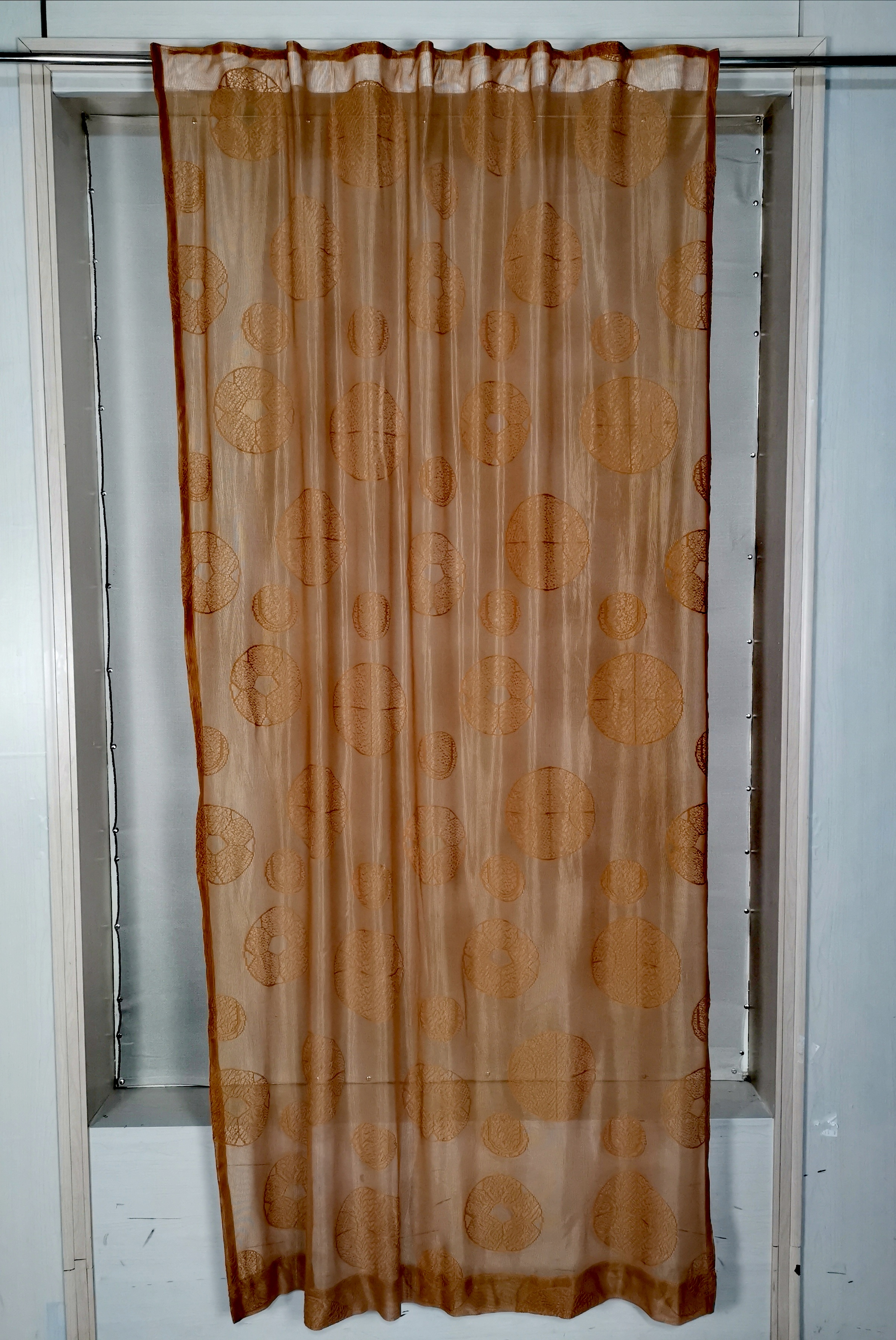 100% Polyester Knitting Curtain