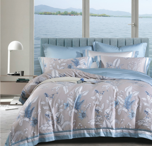 100% Cotton Printed Duvet Cover Set