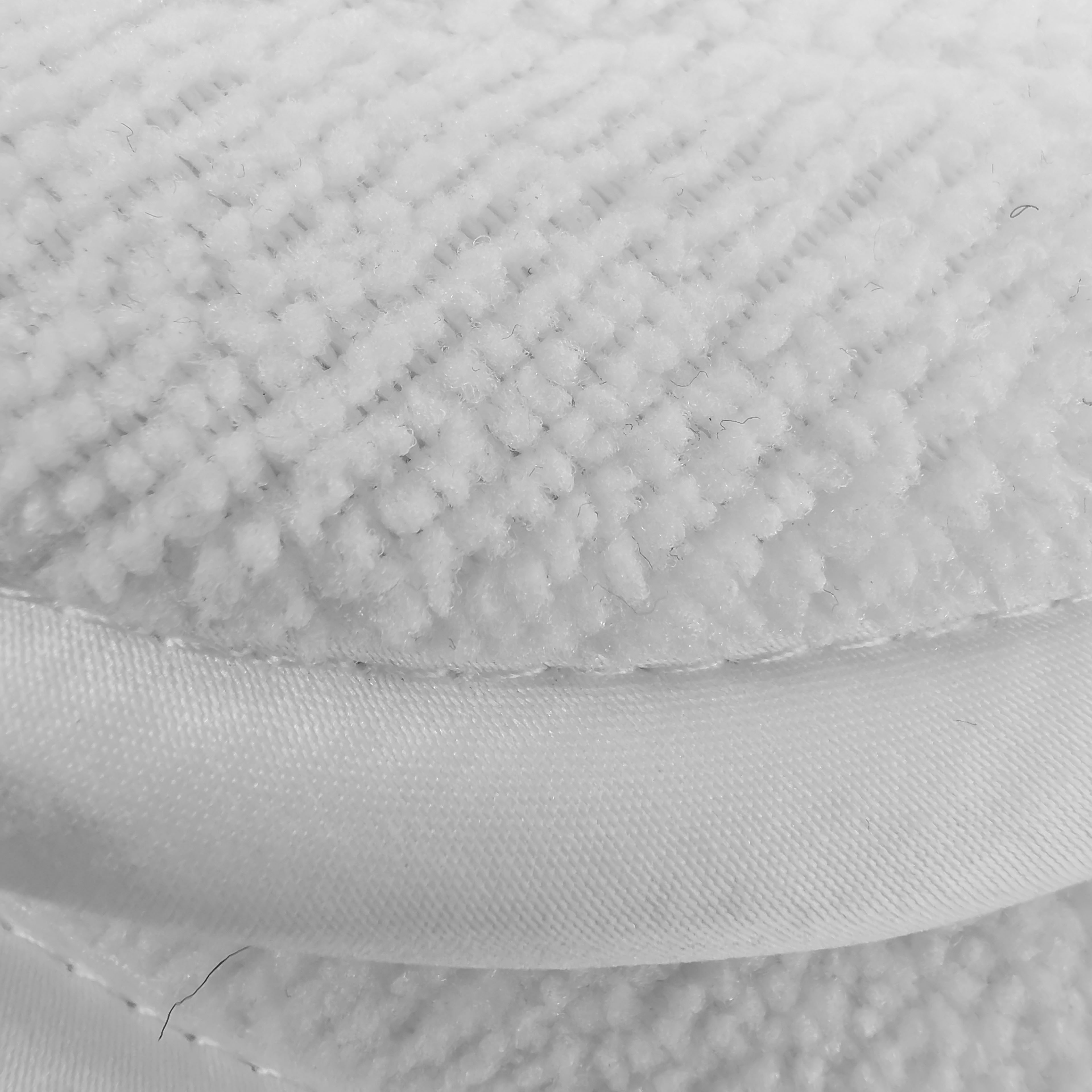 Hotel Quilted Microfiber Bath Mat with Memory Foam Core
