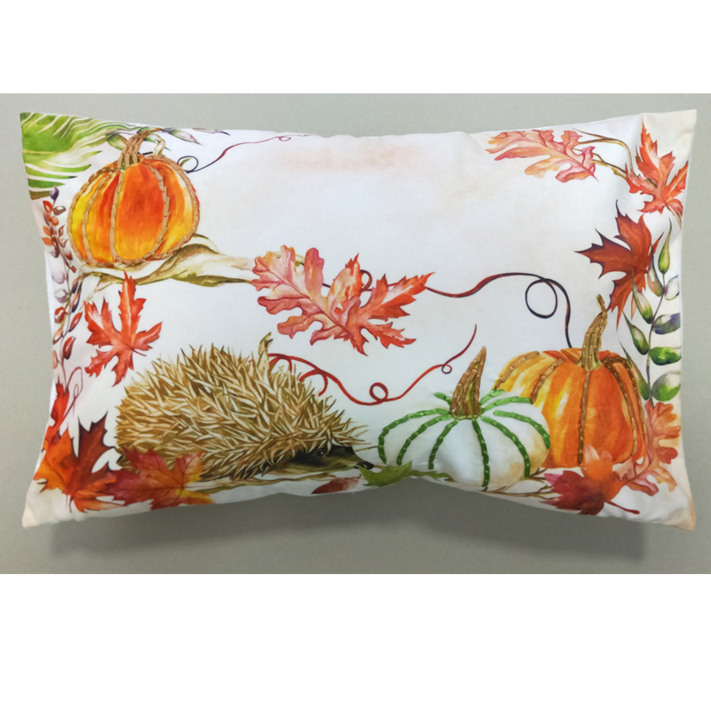 Ribbon Embroidery Cushion/Pillow Cover
