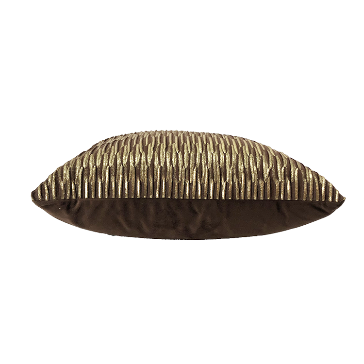 Velveteen Cushion - Corrugated Wrinkled Series