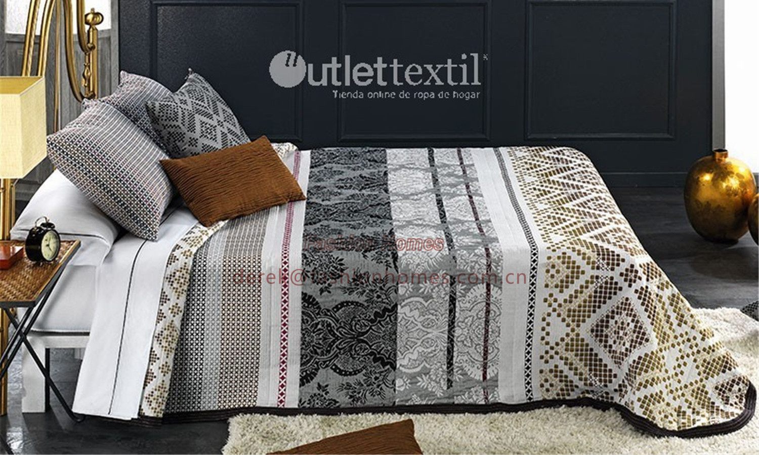 Printed Quilt Set