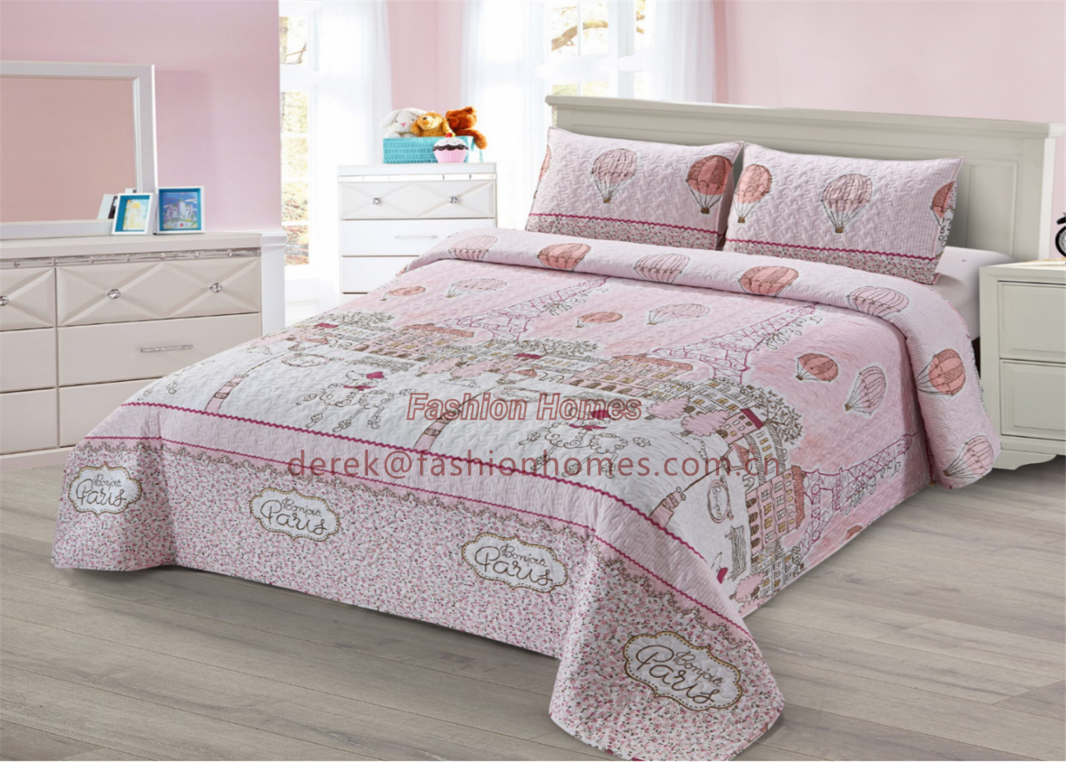 Printed Quilt for Girls