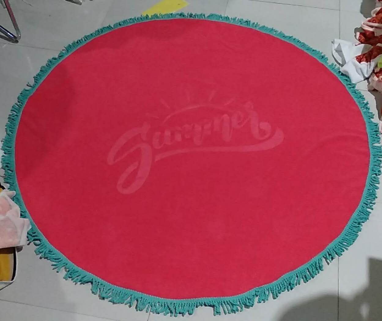 Embossing Beach Towel