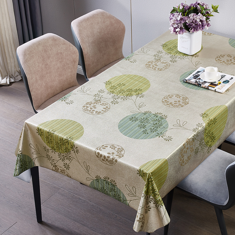 Metallic Series Table Cloth with Polyester Backing