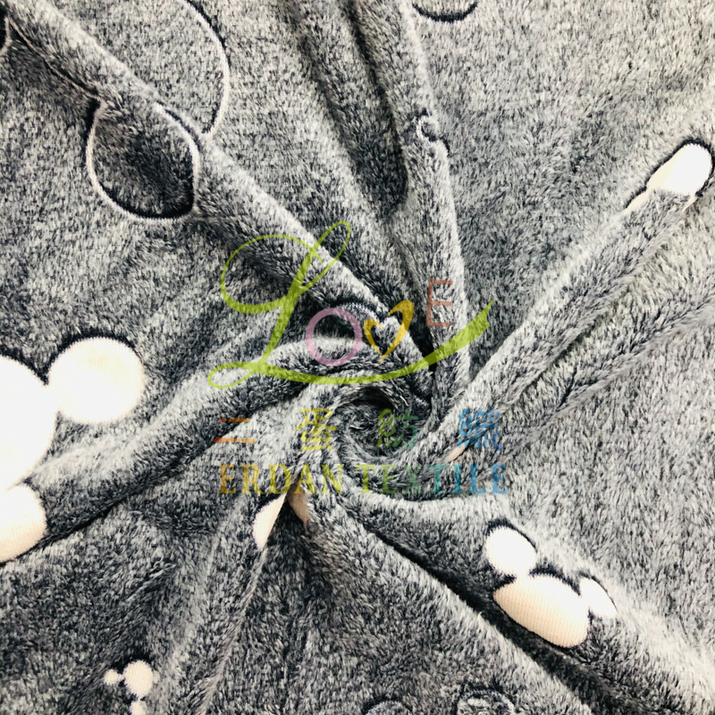 Customizable Glow-in-the-Dark Flannel Blanket
