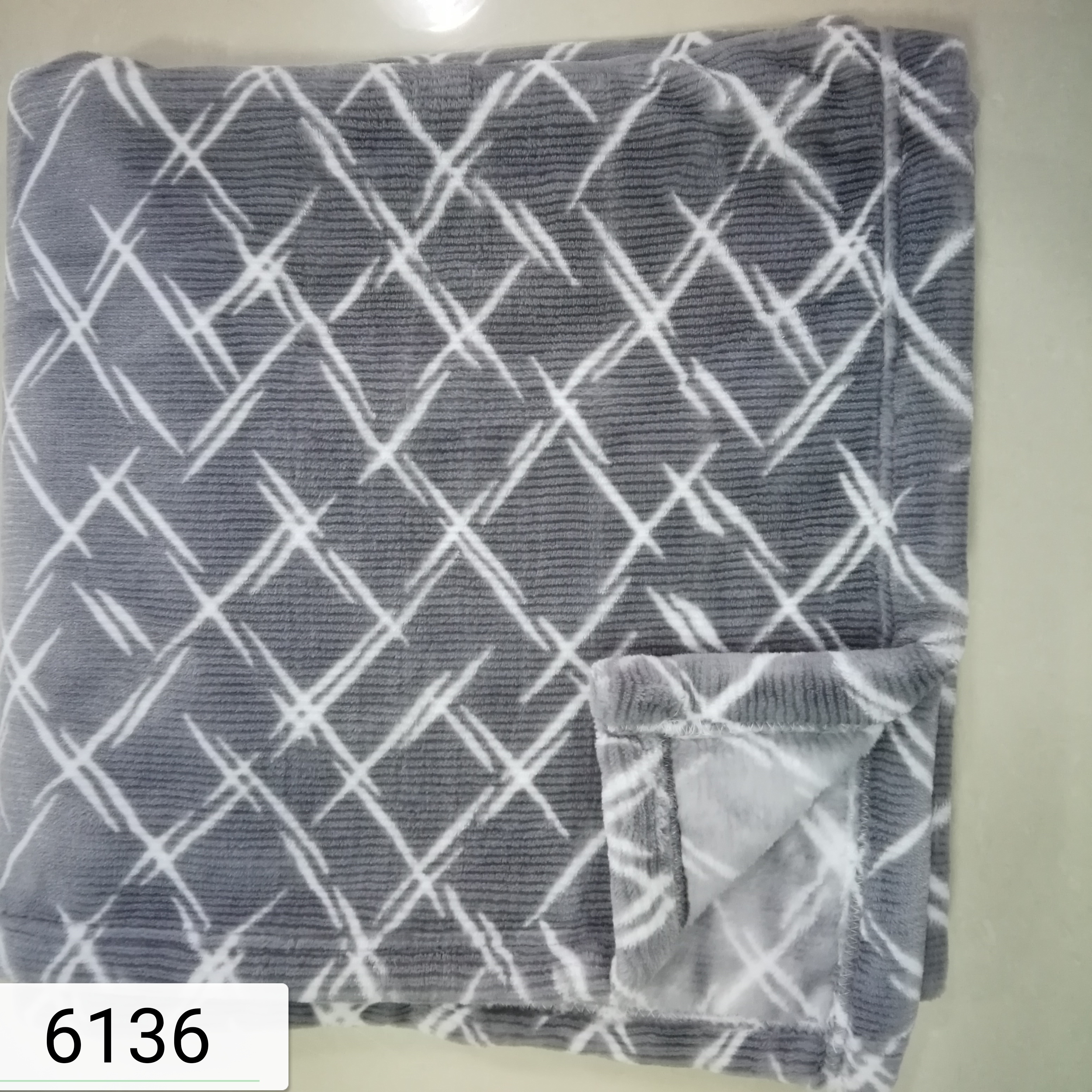 Printed Sherpa Blanket