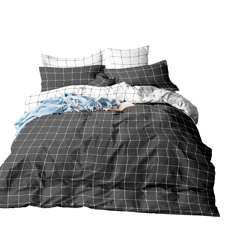 100% Cotton 200TC Check Print Fabric for Bedding Sets