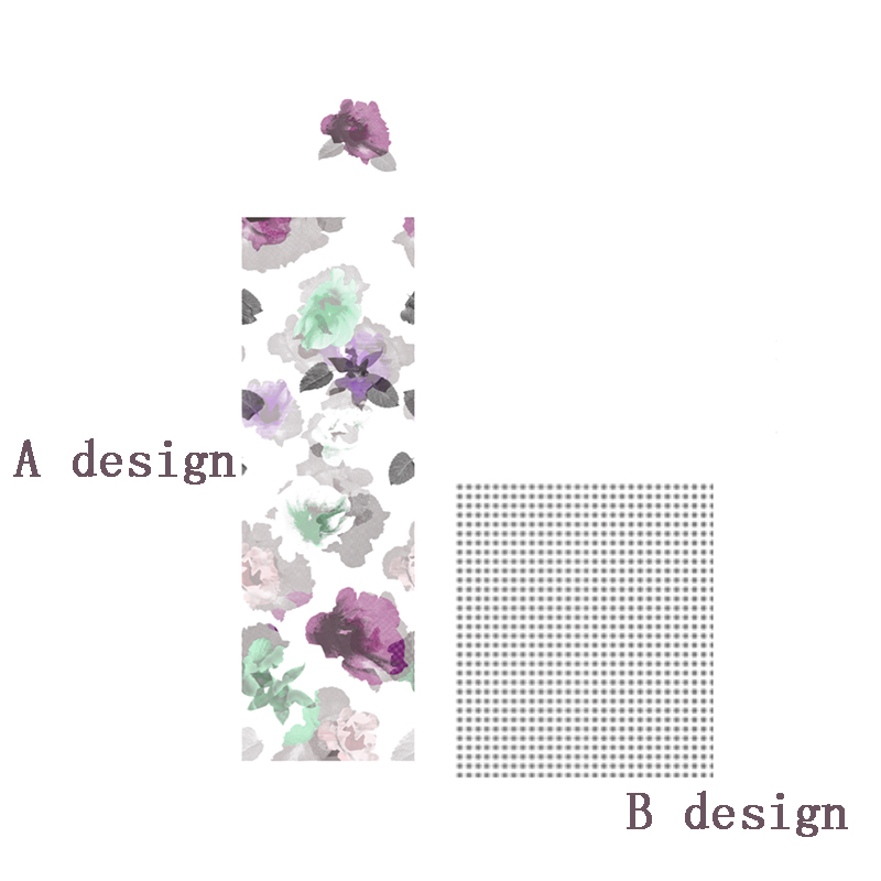 200TC Polycotton Colorful Flower Print Bedding and Quilting Set