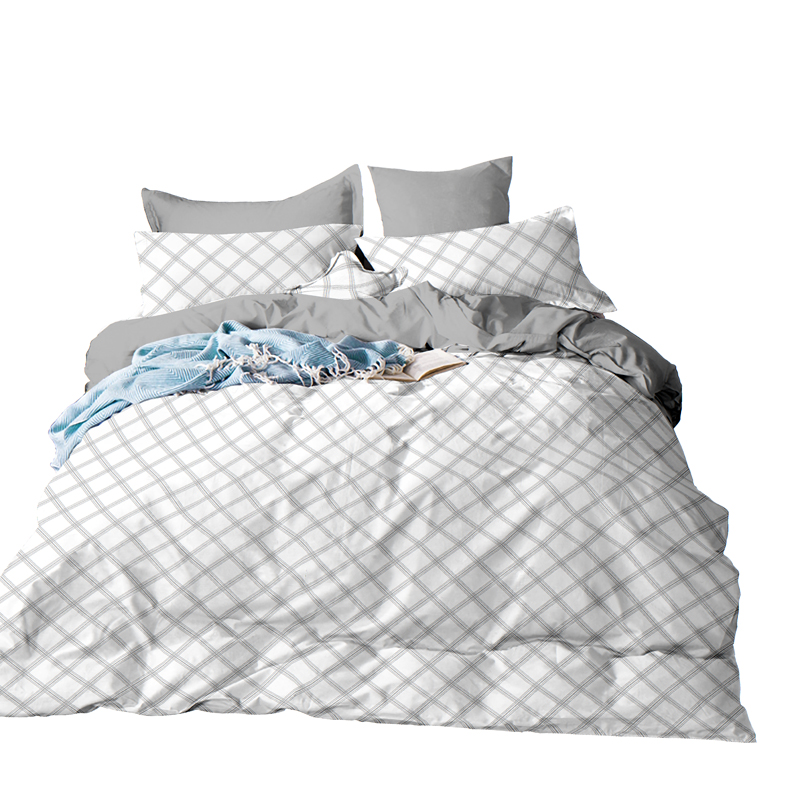 180TC Polycotton Fabric with Geometric Pattern Print for Bedding