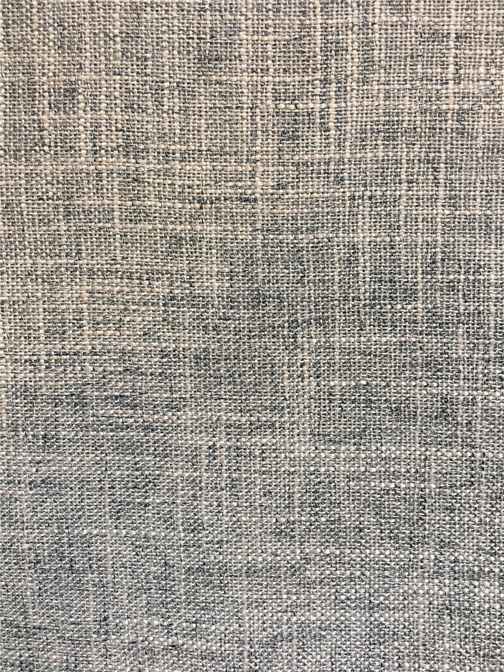 Cross Slub Faux Linen Curtain