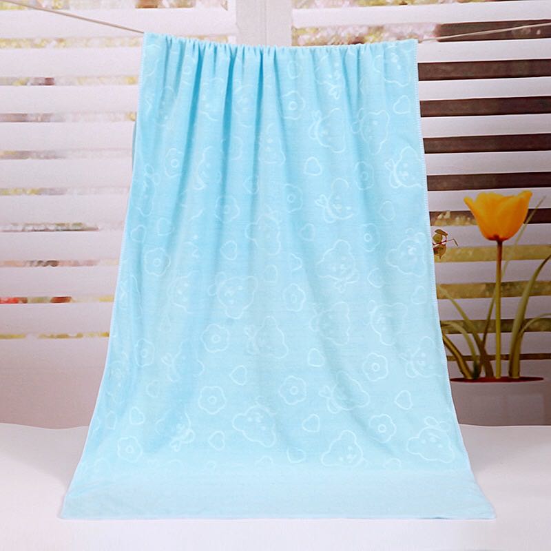 Microfiber Embossed Bath Towel
