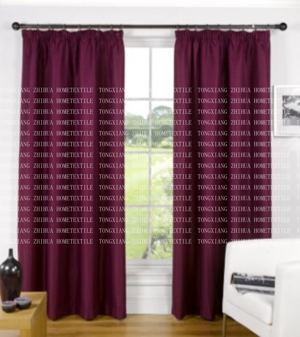 Solid Colored Blackout Curtains with Eyelet Header