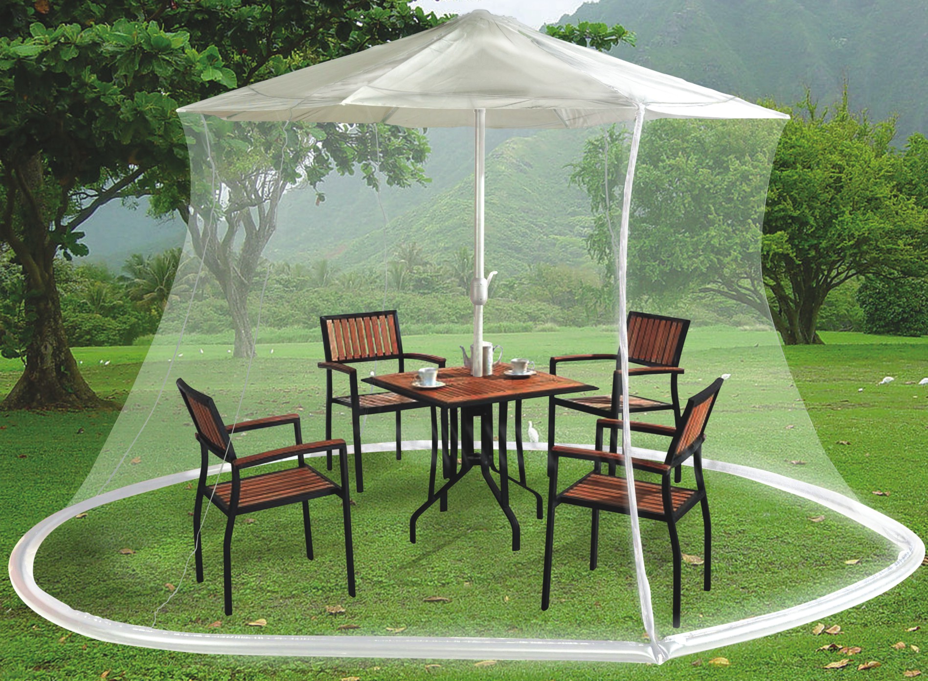 Insect Prevention Sun Umbrella Net