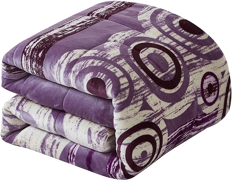 Printed Flannel 3-Piece Bedding Set