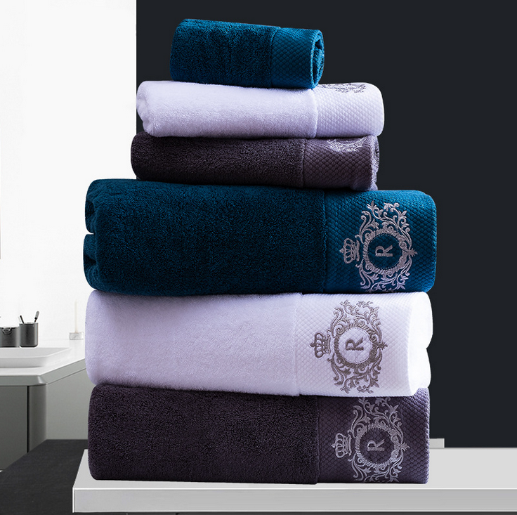 High Quality Thick 100% Cotton Hotel Towel Set