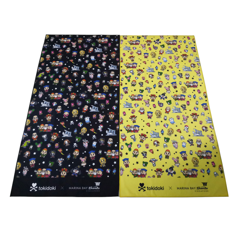 RPET Microfiber Printed Beach Towel