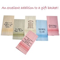 Printed Cotton Kitchen Towels, Tea Towels, Dish Cloths, Cleaning Towels