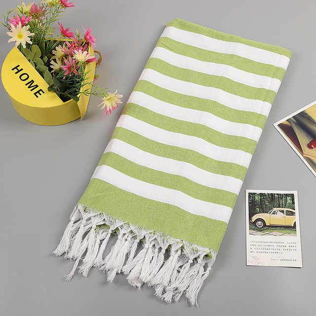 Cotton Hammam Fouta Turkish Towel with Fringe