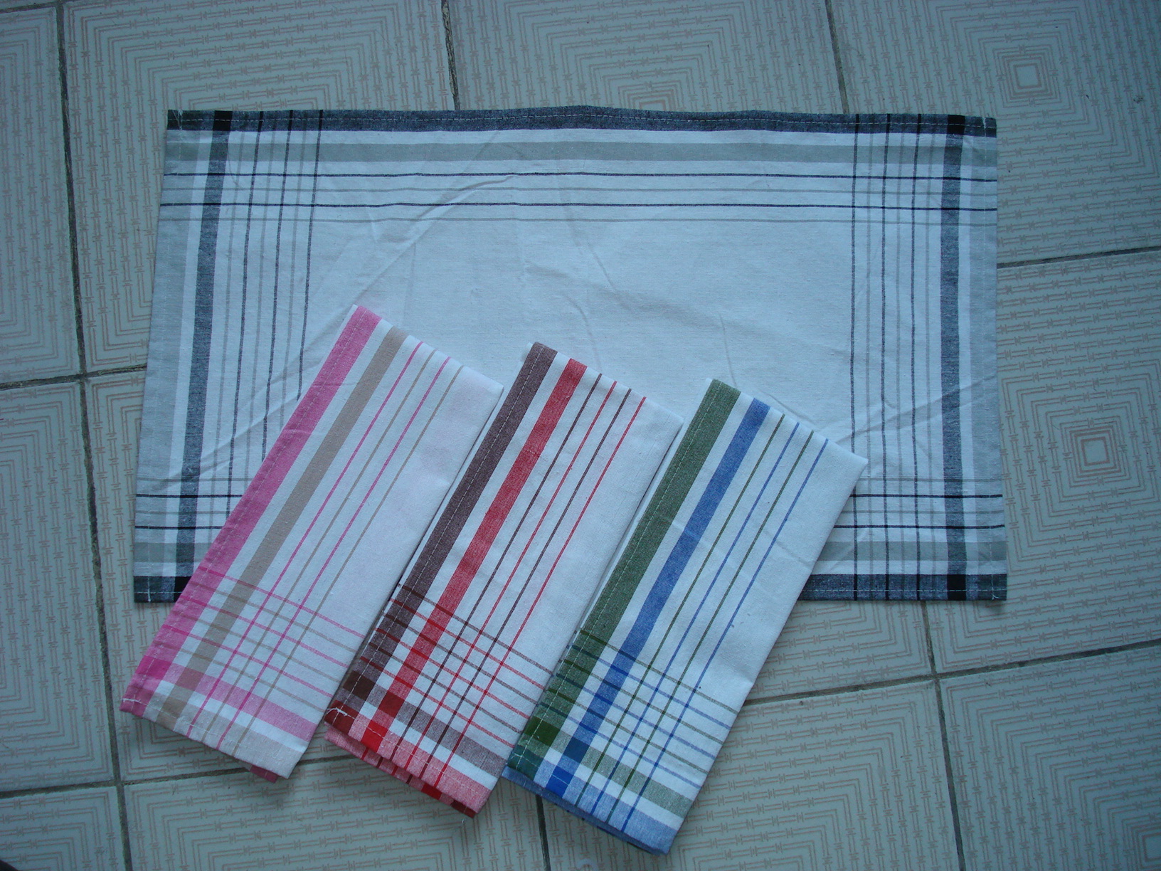 Cotton Kitchen Dish Tea Towel, 38x63cm, 4 Colors