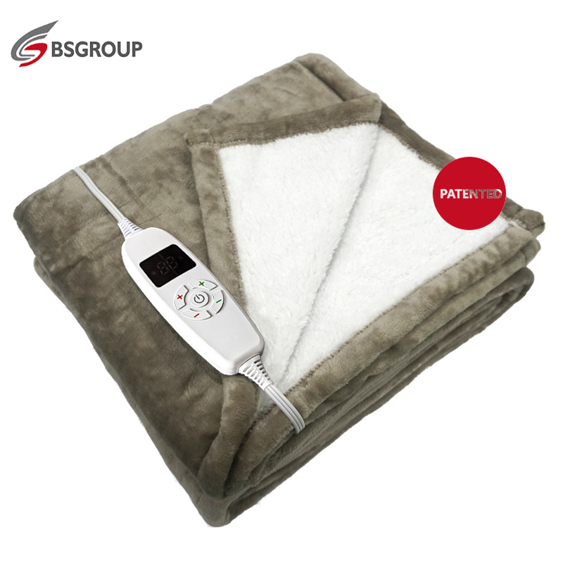 BSgroup electric heating throw blanket