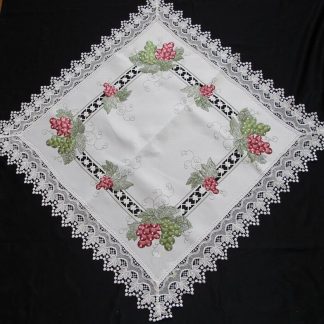 Embroidered Christmas Tablecloth