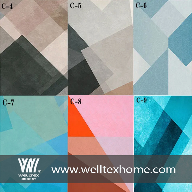 Stock Crystal Velvet Carpet Fabric