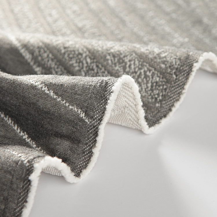 Soft Breathable Knitted Double Jacquard Mattress Protector Fabric