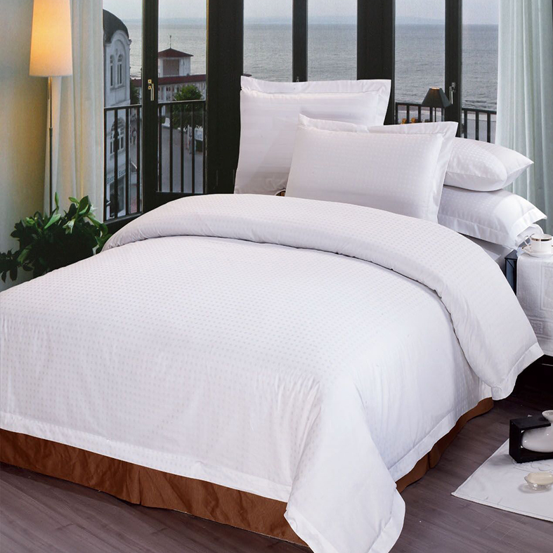 100% Cotton High-Density Jacquard Bedding Fabric