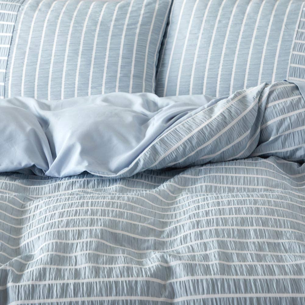 Seersucker Duvet Cover Set