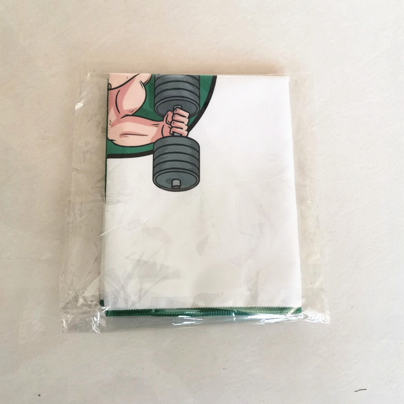 Microfiber Suede Digital Printing Gym Sports Towel